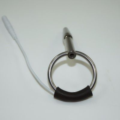 For DIY electric urethral sound with head ring electro shock urethral catheter penis plug dilator sex toys