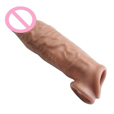 Enlargement Condoms With Spike For Men Contraception Sleeve For Penis Reusable Dick Ring Intimate Goods Sex Toys For Adult