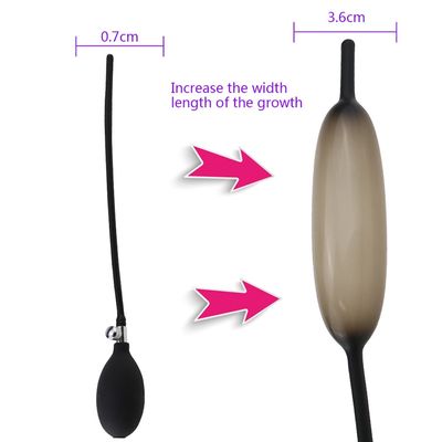 Penis Pump Soft Black Vacuum Pump Penis Massager Extende Erection Stronger Beginner Manual Masturbator Sex Toys For Men