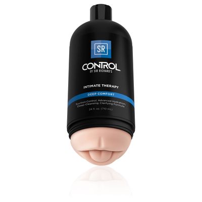 Sir Richards - Control Intimate Therapy Deep Comfort Oral Stroker (Beige)