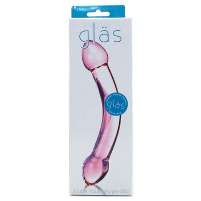 Double Trouble Glass Dildo