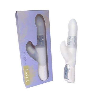 Layla - Fiorette Rabbit Vibrator (White)