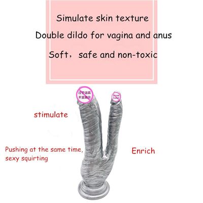Two Dildos Double Dildo Super Huge Big Dildo Suction Cup Realistic Dildo Lesbian Sex Thick Penis Sex Toys for Woman Masturbation