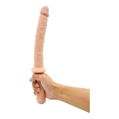 Kiss Me Love - Maniac World Z 08 Double Dildo (Beige)