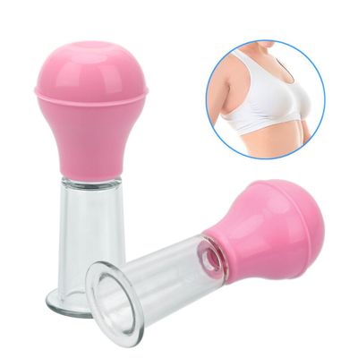 OLO 1 Pair Nipples Sucker Breast Enlarger Vacuum Pump Sucker Breast Massage Sex Toy For Couple Flriting Adult Games