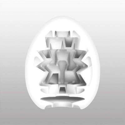 Tenga - Masturbator Egg Boxy (White)