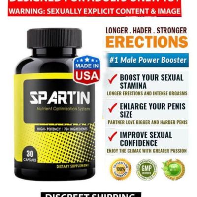 Spartin Penis Enlargement & Erection Male Supplement 30 capsules