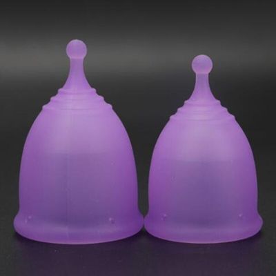 Medical Silicone Menstrual cup Hygiene Cup Condoms Adults Intimate sex toy for Woman Reusable Feminine Cup Condom