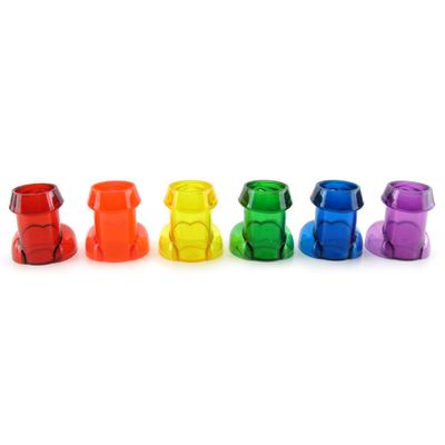 Rainbow Pecker Shot Glasses