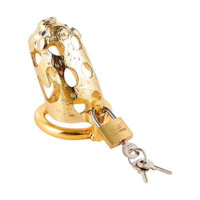 HOT Zinc Alloy Zodiac Pig Chastity Lock Male Chastity Cage BDSM Chastity Sound Lock Semen Ring Erotic Products for Men Male