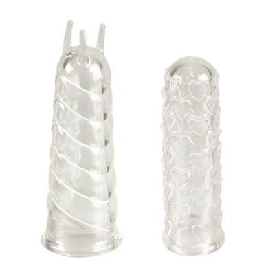 California Exotics - Silicone Finger Teasers (Clear)