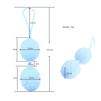 Safe Silicone Vagina Anal Ball Smart Kegel Ball Vagina Tighten Exercise Machine Vaginal Trainer Adult Sex Toy for Women Sex Shop