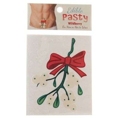 Mistletoe Edible Body Pasty in Wildberry