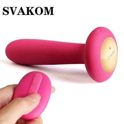 NEW Sex toy female masturbation SVAKOM PRIMO anal plug wireless remote control massager warming male prostate massager vibrator