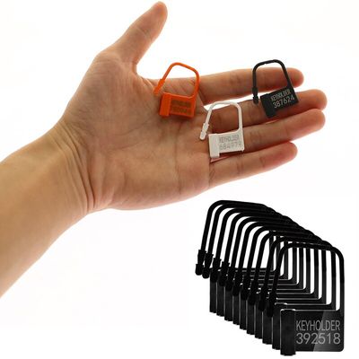 Disposable Plastic Locking Pieces Cards Blockade for Male Men Chastity Cage Penis Lock Cock Cage Unique Number Lock Keyholder