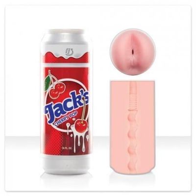 Fleshlight - Fleshjack Sex In A Can Jack's Cherry Pop Masturbator Ass