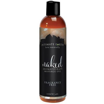 Intimate Earth - Naked Massage Oil 120 ml (Fragrance Free)