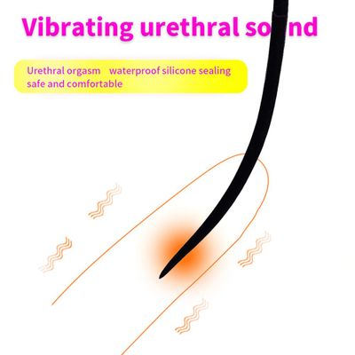 7 Frequency Urethral Vibrator Catheter Penis Plug Sex Toy For Men Vibrating Urethral Plug Penis Insertion Urethral Sound Dilator