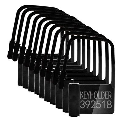Disposable Plastic Locking Pieces Cards Blockade for Male Men Chastity Cage Penis Lock Cock Cage Unique Number Lock Keyholder