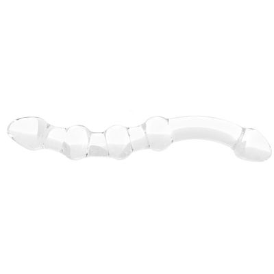 gläs Double Pleasure Glass Dildo Set