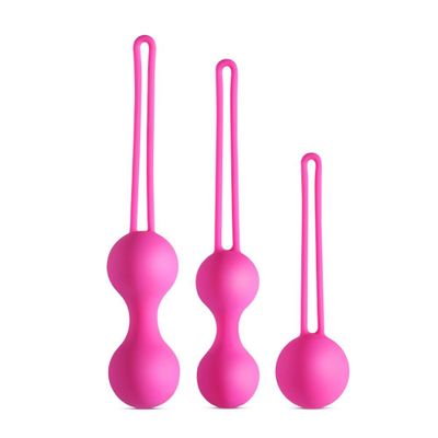 Medical Silicone Vibrator Kegel Balls Exercise Tightening Device Balls Safe Ben Wa Ball for Women Vaginal massager Adult toy