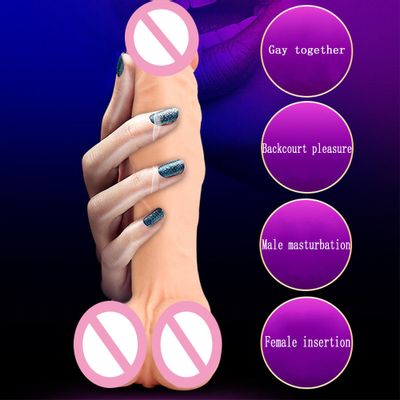 2 In 1 Realistic Dildo Anal Hollow Penis Universal For Men Women Male Masturbator Vagina Masturbation Erotic Sex Toys Gay