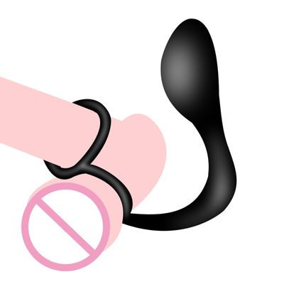 Anal Plug Male Prostate Massage Anal Silicone Prostate Stimulator Butt Plug Delay Ejaculation Ring Sex Toys for Men Gay Fetish