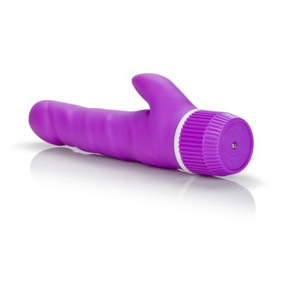 California Exotics - Spellbound Stud Double Jack Rabbit Vibrator (Purple)