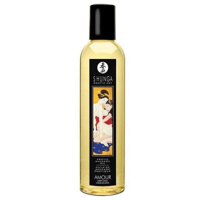 Shunga - Erotic Art Erotic Massage Oil Amour Sweet Lotus 8oz