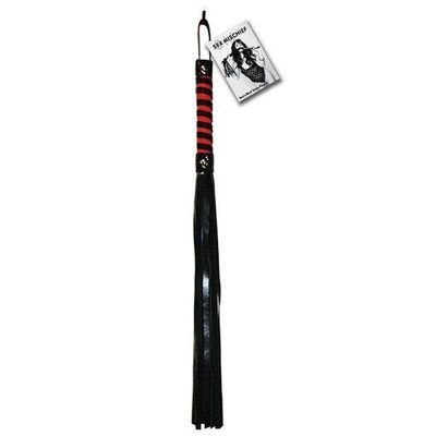 Sex and Mischief - Stripe Flogger (Black)