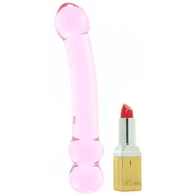 gläs Double Pleasure Glass Dildo Set