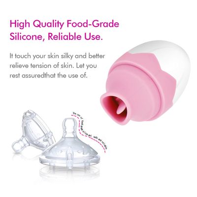 Silicone G Spot Suction Nipple Massager Masturbation Vibrating Egg Vibrator for Women Clitoris Stimulation Adult Sex Toys