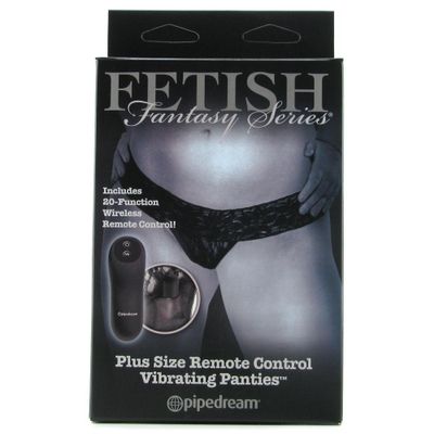 Fetish Fantasy Ltd Plus Size Remote Panties