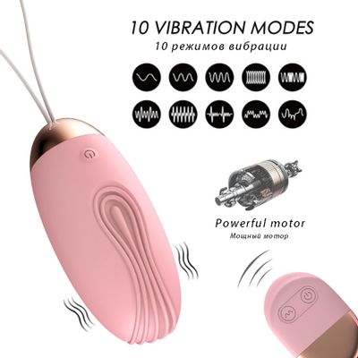 Wearable 10 Speed Wireless Remote Control Bullet Jump Eggs Massage Balls for Female  Clitoris Stimulator Kegel Ball Game Toys