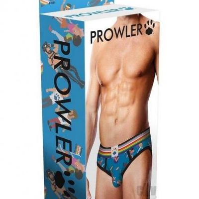 Prowler Pixel Gay Pride Brief Lg Ss23