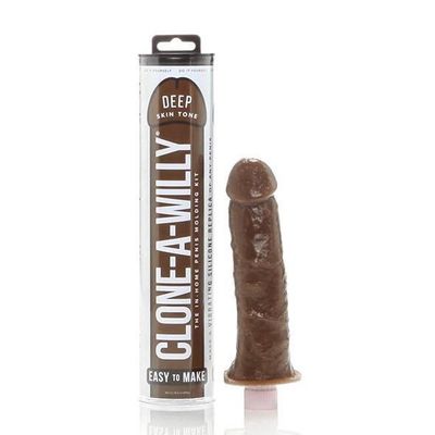 Clone A Willy - Vibrating Penis Molding Kit (Deep Skin Tone)