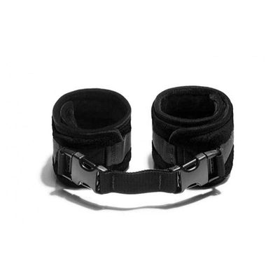 Liberator - Plush Wrist Cuffs (Black)