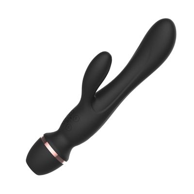 Rabbit Dildo Vibrator with Clitoral Sucking G spot Stimulator Vibration Suction Dual Motor Waterproof Sex Toy for Women