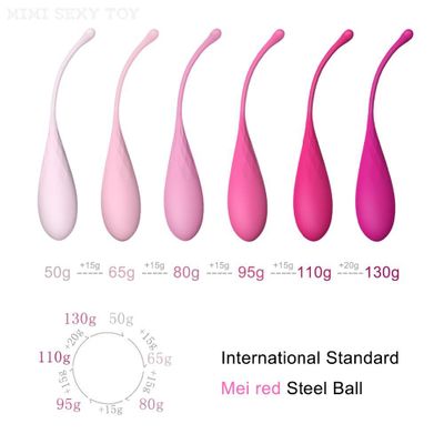 Smart Kegel Ball Vaginal Dumbbells Kegel Ben Wa Ball Vibrator Egg Vaginal Training Exercise Sex Toys For Women Products 6pcs/set