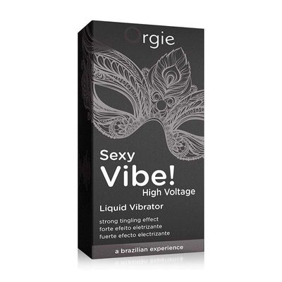 Orgie - Sexy Vibe High Voltage Liquid Vibrator Gel Tingling Effect 15ml