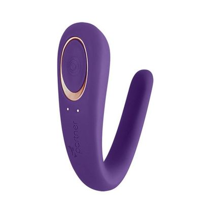 Satisfyer - Partner Couple's Vibrator (Purple)