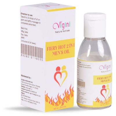 Vigini+ Firey Hot Penis Enlargement 2 in1 Delay Massage Oil Manhood Vigour feel like Tiger King Stud with Ling John Long Gel Safe than Sandda Japan Tel Spray Kaamraj use with Sexual Capsule Hammer of Thor Capsule Tablet S-E- X for Men