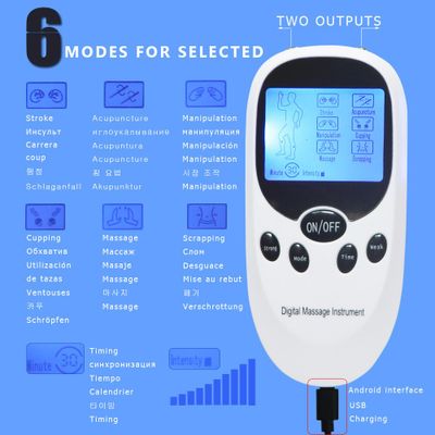 9 Style Electric Shock Host Controller Electric Stimulation Massage Power Therapy Box Medical Theme Couple Sex Toy Accessories