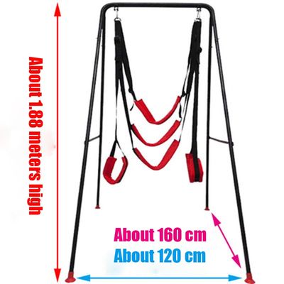 SM sex swing frame landing frame hanging sex swing Acacia hammock hanging chair position cushion sofa passionate flirtation