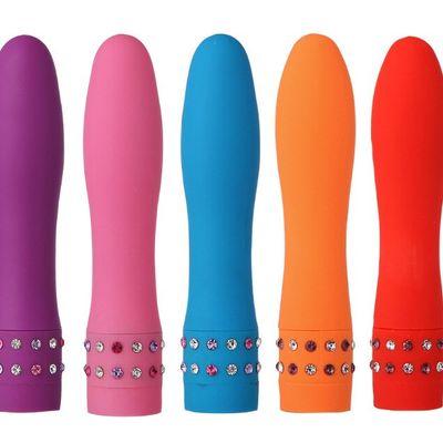 Diamond life small diamonds vibrator female massage stick mini av vibrator female masturbation sex toys