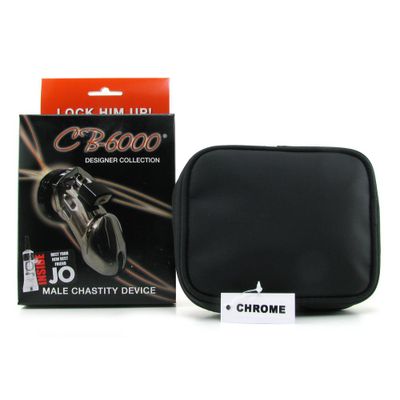 Male Chastity Device Chrome - 3 1/4 Inch