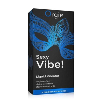 Orgie - Sexy Vibe Liquid Vibrator Gel Tingling Effect 15ml