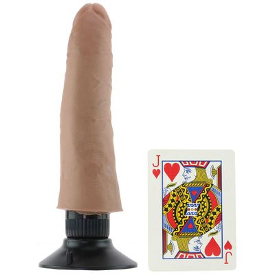 King Cock 7 Inch Vibrating Suction Cup Dildo