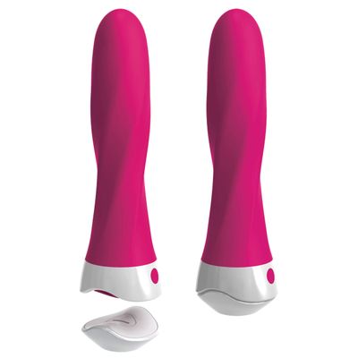 Pipedream - 3Some Myself and Us Wall Banger Deluxe Silicone Vibrator (Pink)