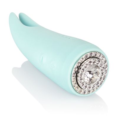 Calexotics - Pave Vibrating Silicone Clit Massager Diana (Blue)